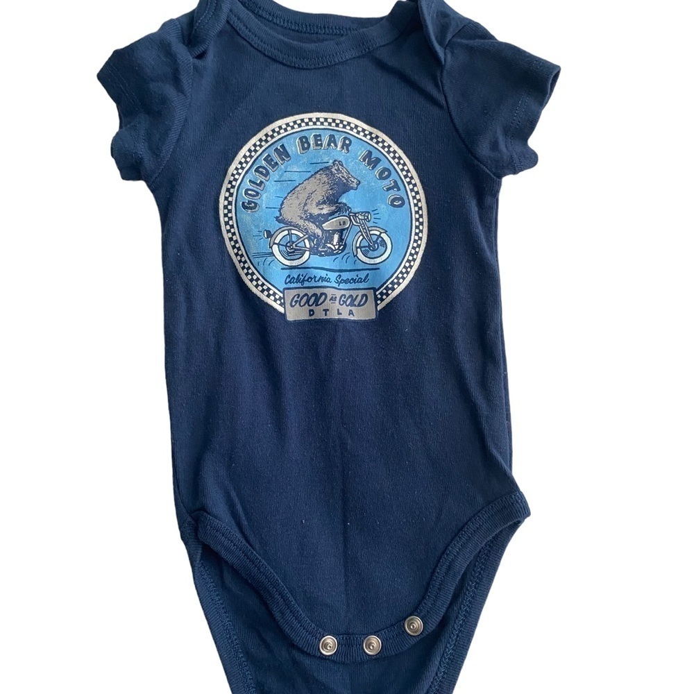 LUCKY brand baby snap Tshirt 3/6 months